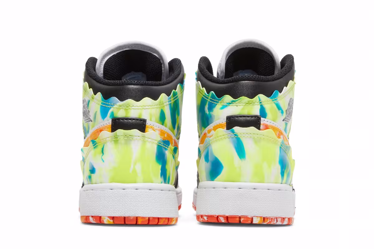Air Jordan 1 Mid SE GS Drip, view 7