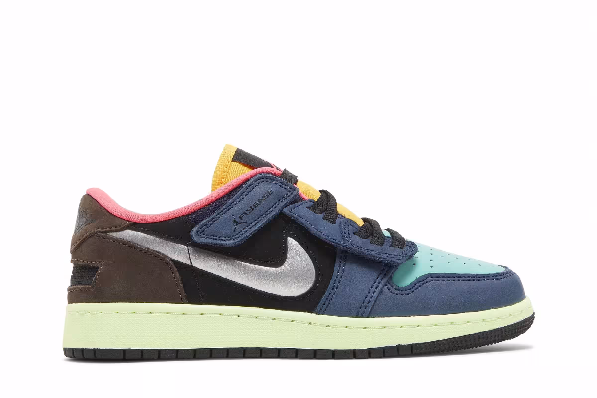 Air Jordan 1 Low FlyEase GS Tokyo Bio Hack, view 2