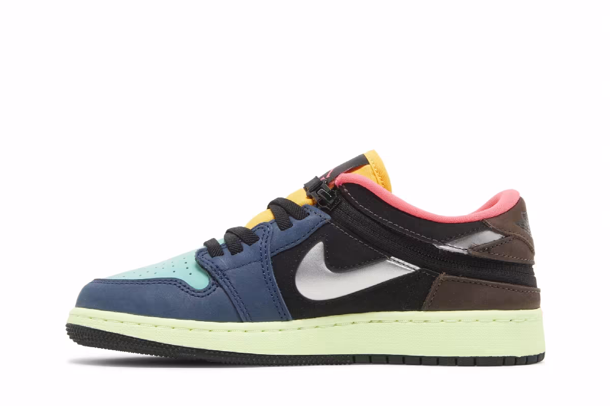 Air Jordan 1 Low FlyEase GS Tokyo Bio Hack, view 4