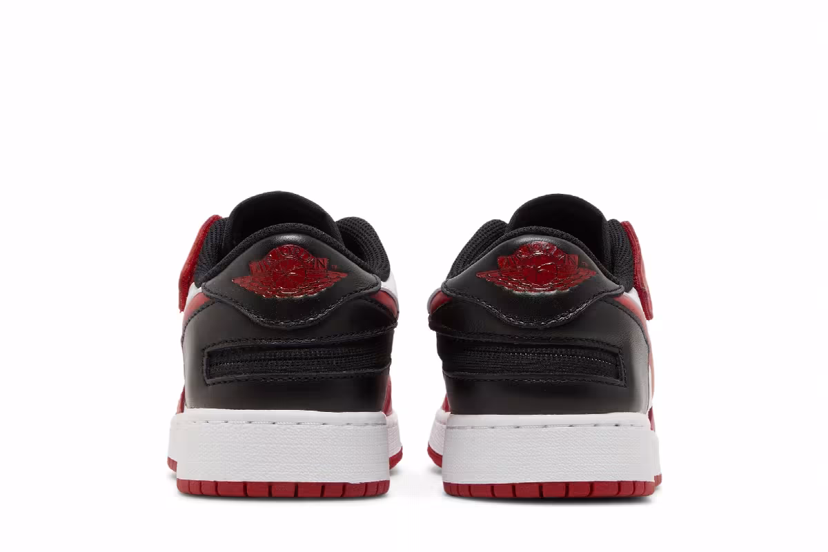Air Jordan 1 Low FlyEase GS White Gym Red, view 7