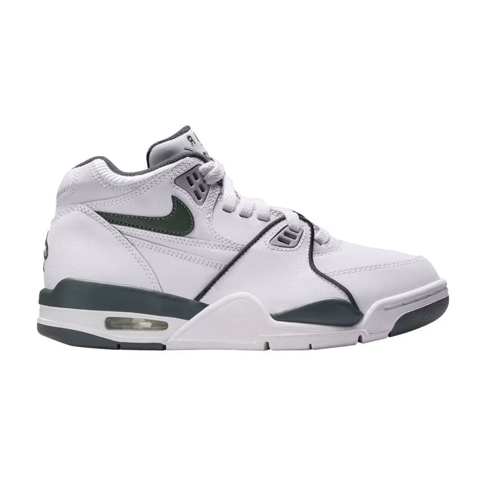 Nike Air Flight 89 GS White Vintage Green