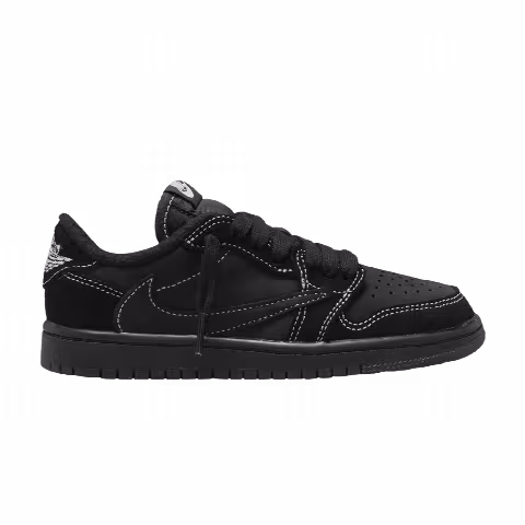 Travis Scott x Air Jordan 1 Retro Low OG SP PS 'Black Phantom'