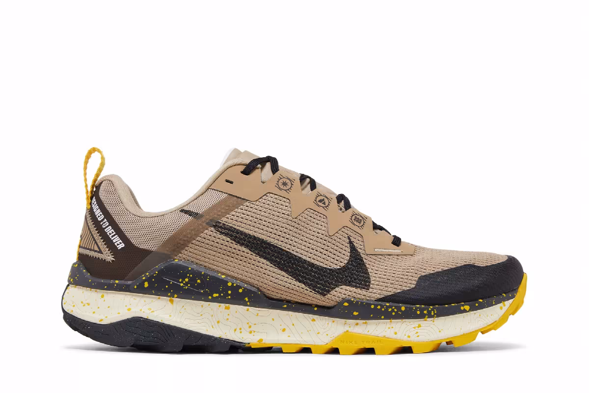 Nike Wildhorse 8 Khaki Vivid Sulfur, view 2