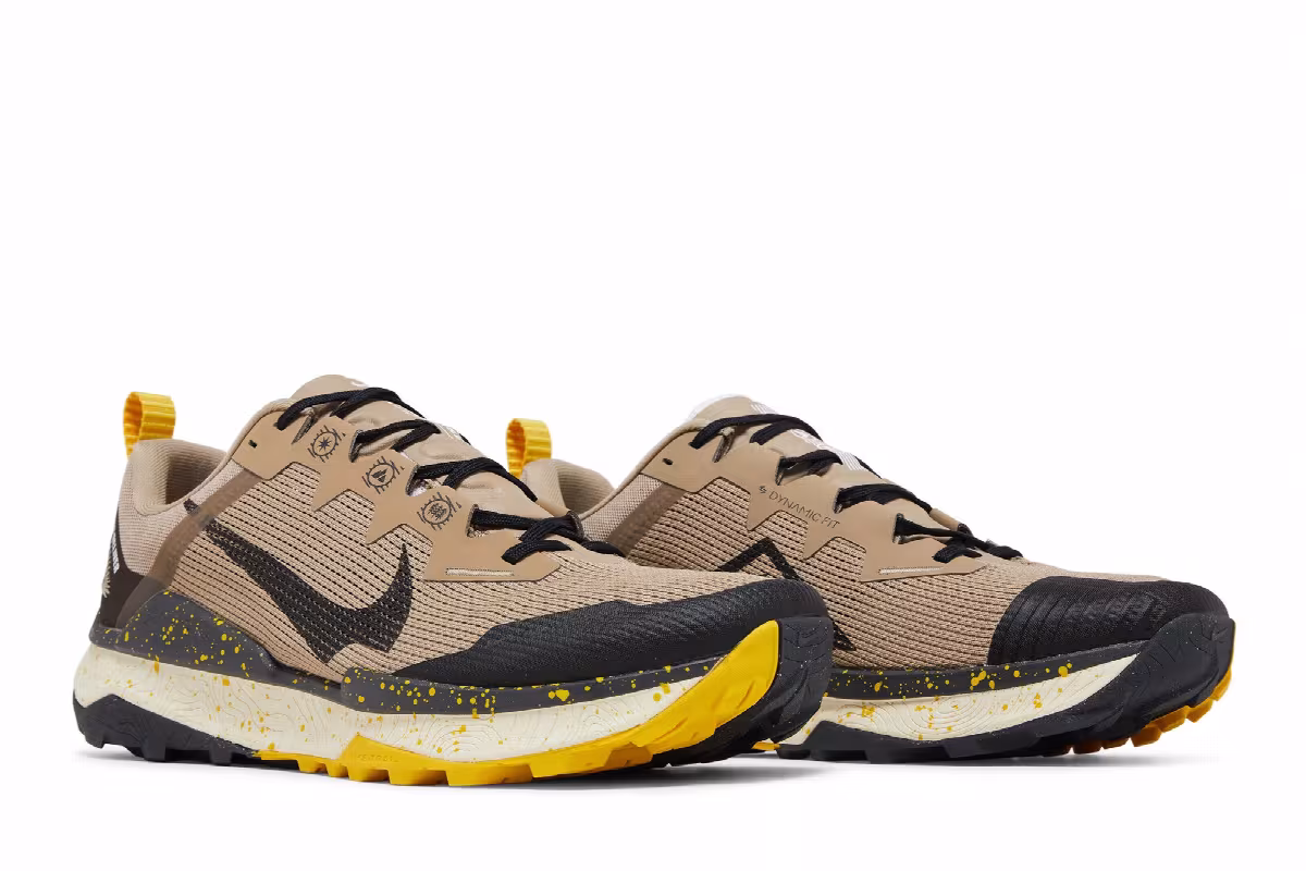 Nike Wildhorse 8 Khaki Vivid Sulfur, view 9