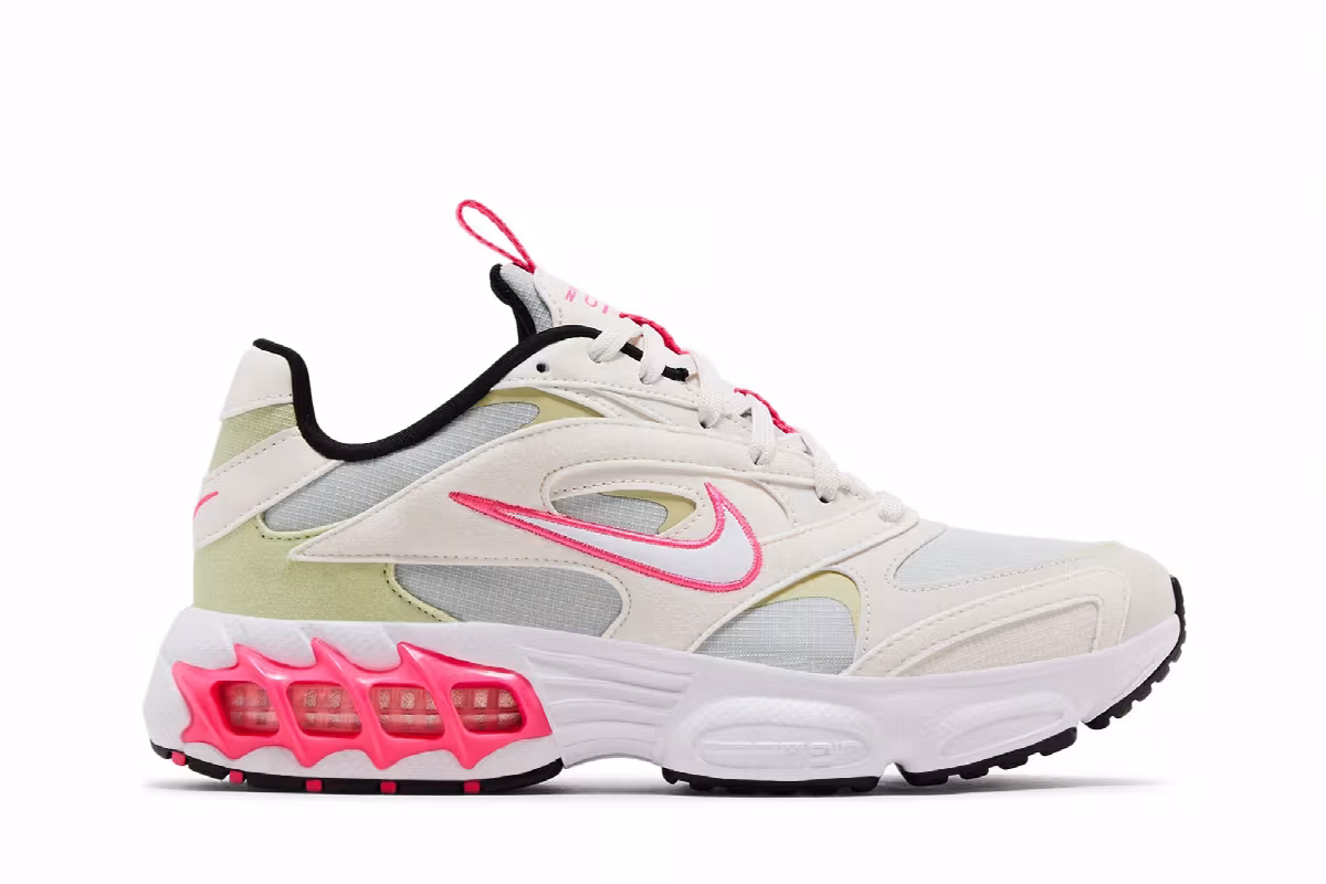 Nike Women's Zoom Air Fire Light Silver Hyper Pink, view 2