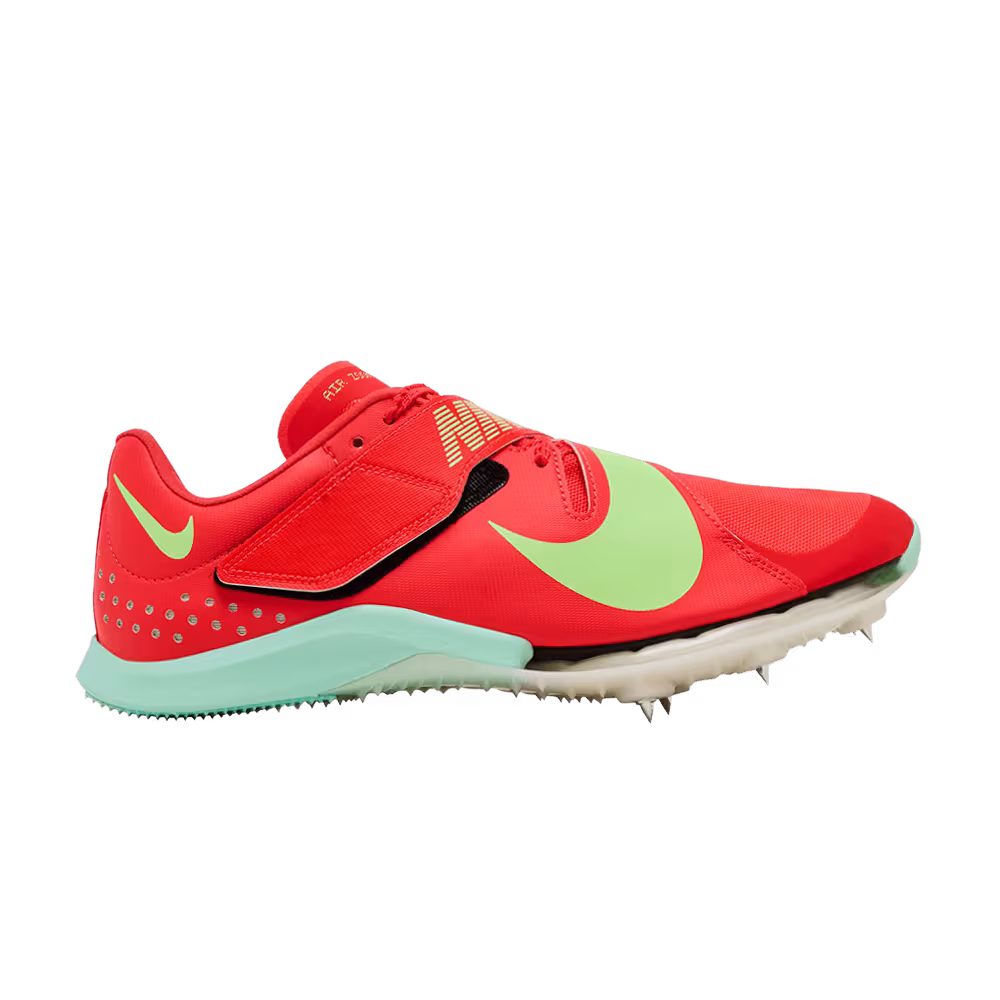 Nike Zoom Long Jump Elite Bright Crimson Lime Blast