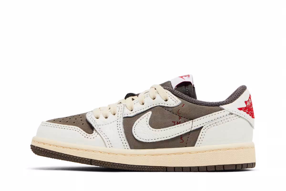 Travis Scott x Air Jordan 1 Low OG PS Reverse Mocha, view 4