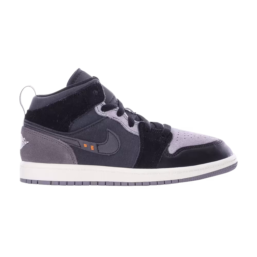 Air Jordan 1 Mid SE Craft PS Inside Out - Black