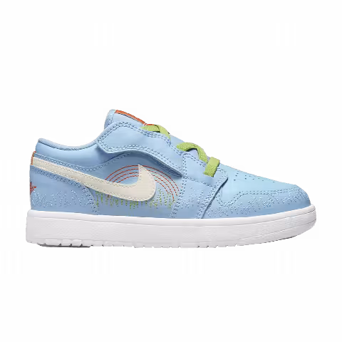Air Jordan 1 Low SE PS 'Blue Stitch'