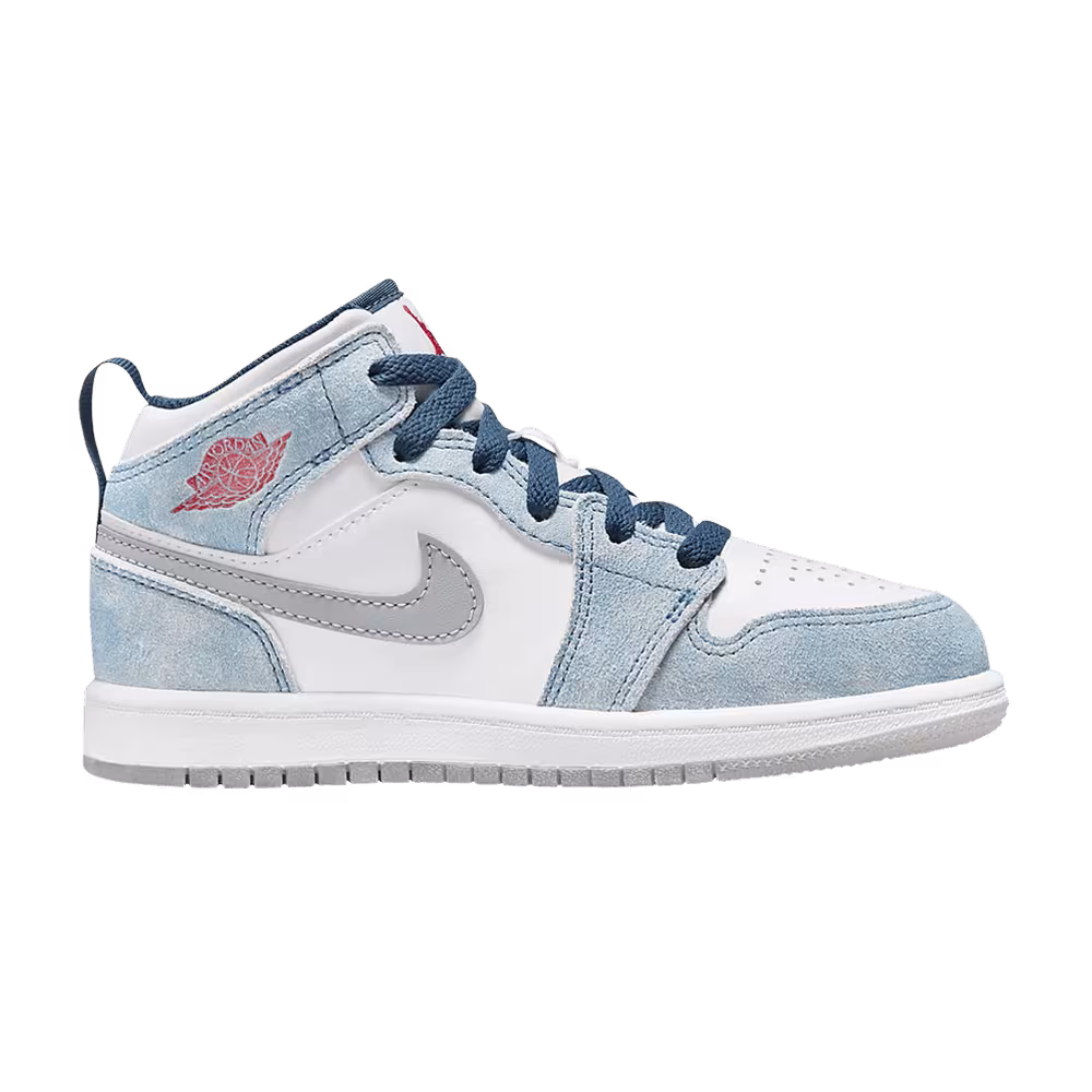 Air Jordan 1 Mid SE PS French Blue