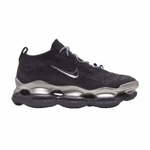 Nike Wmns Air Max Scorpion Flyknit 'Black Metallic Silver'