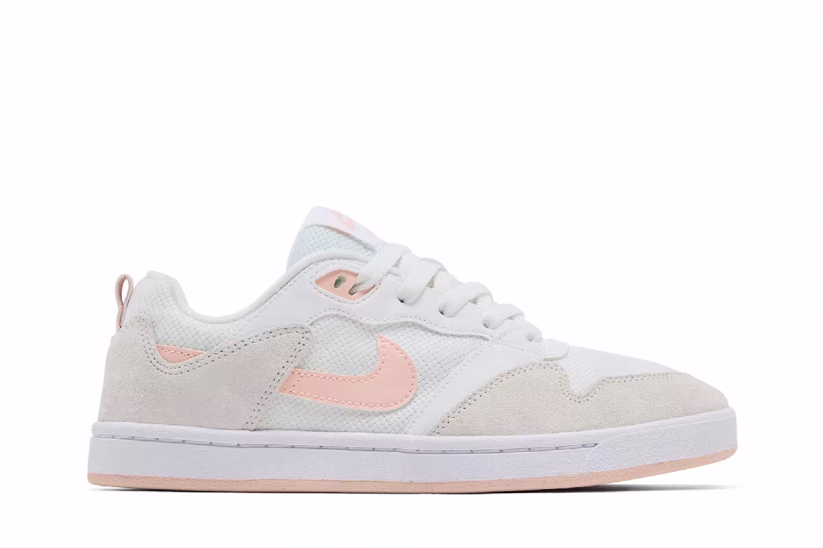 Nike Women's Alleyoop SB Summit White Washed Coral, view 2