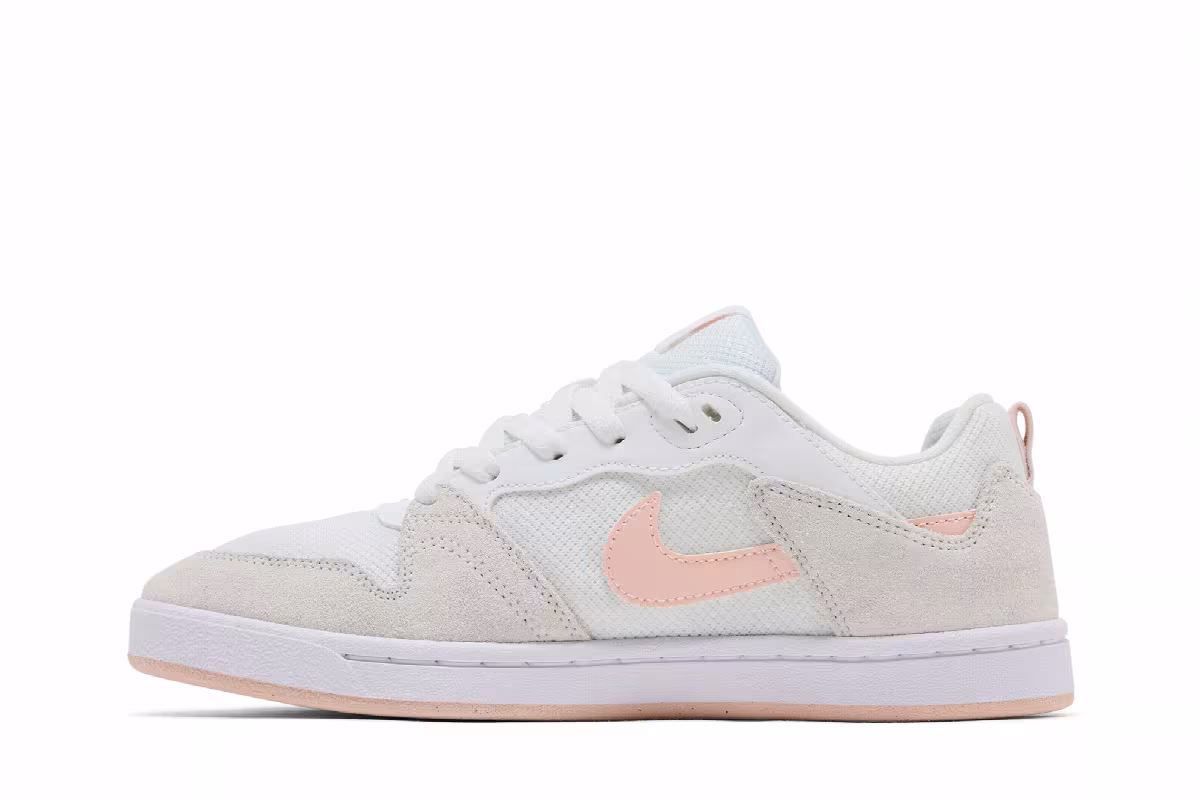 Nike Women's Alleyoop SB Summit White Washed Coral, view 4