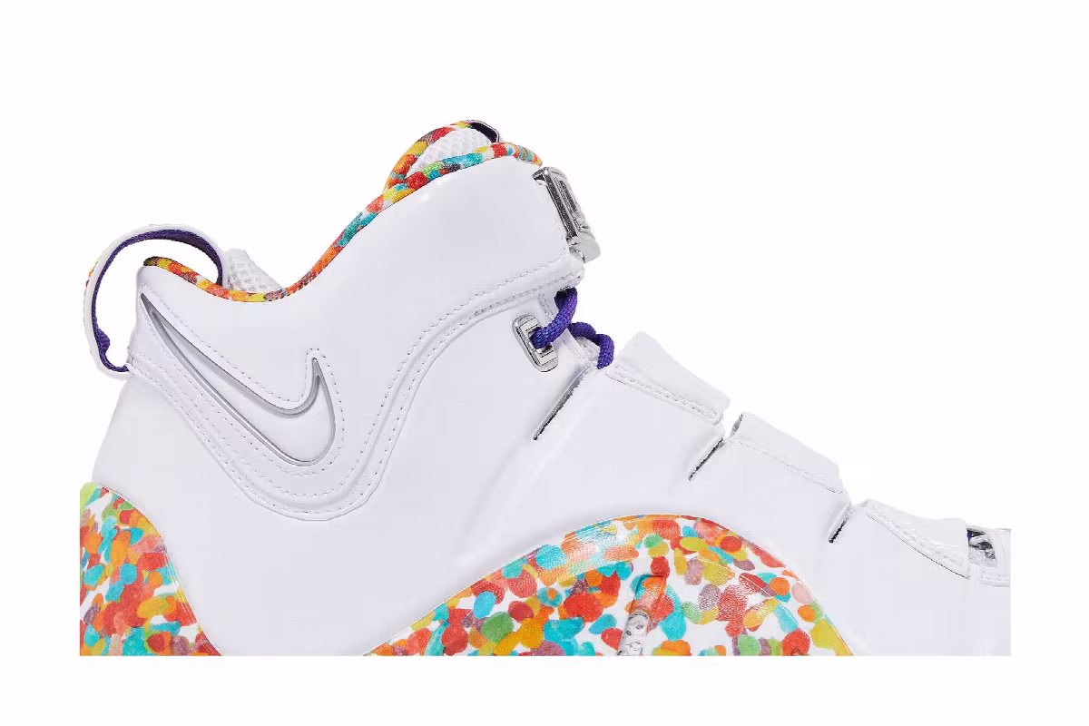 Nike Zoom LeBron 4 Fruity Pebbles 2024, view 3