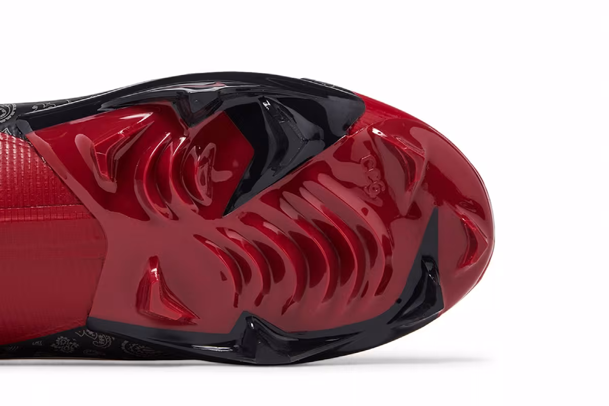 Kyler Murray x Nike Vapor Edge Pro 360 2 Tough Red Paisley, view 6