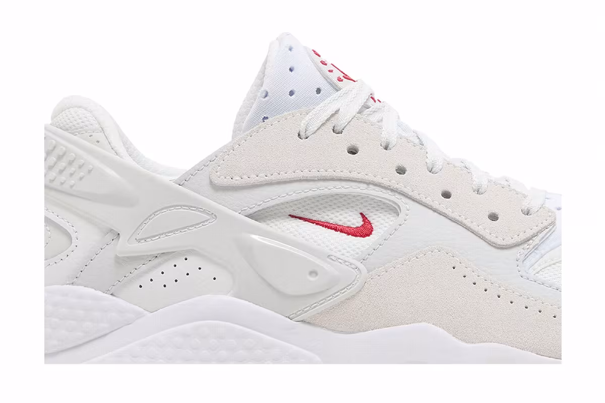 Nike Air Huarache Runner Photon Dust University Red, view 3