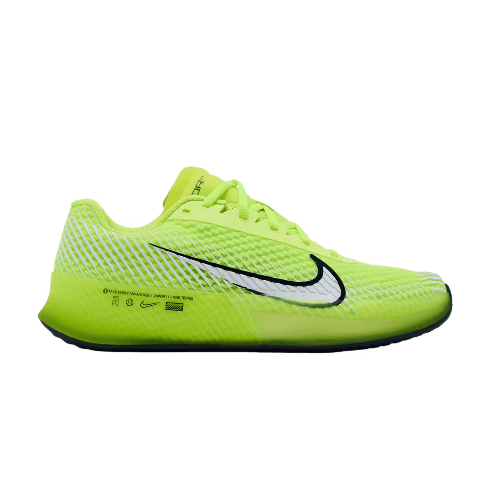 NikeCourt Air Zoom Vapor 11 HC Volt