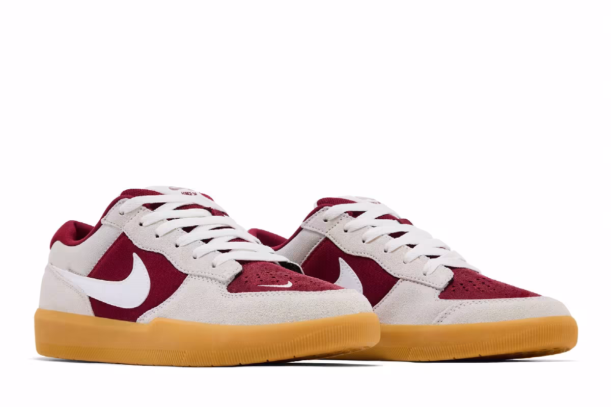 Nike Force 58 SB Team Red Gum Light Brown, view 9