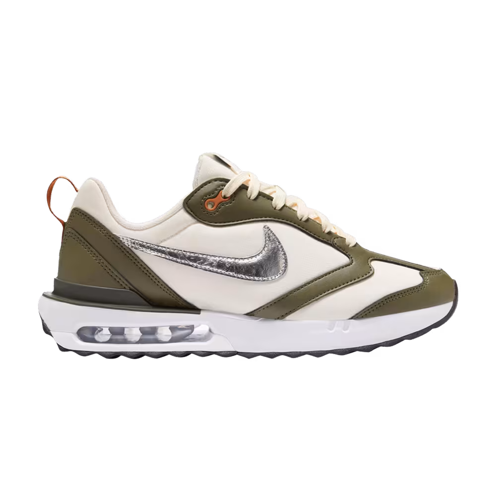 Nike Women's Air Max Dawn Cargo Khaki Metallic Silver