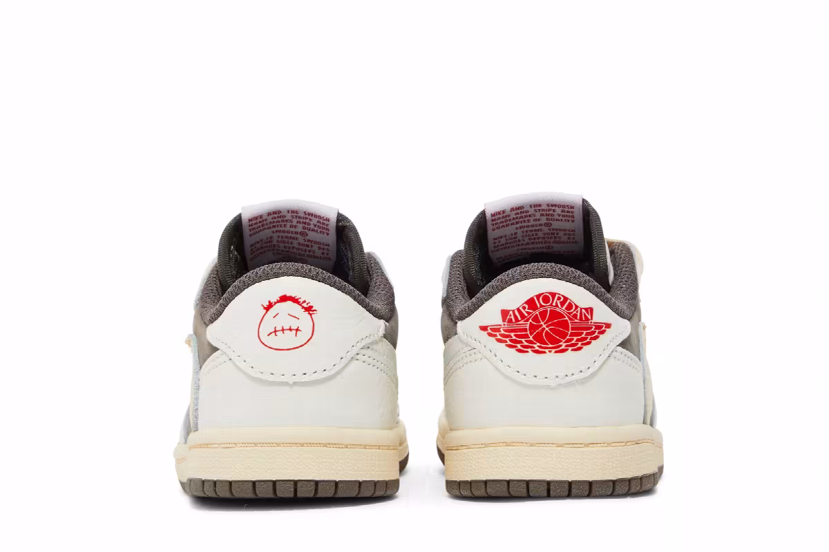 Travis Scott x Air Jordan 1 Low OG TD Reverse Mocha, view 7