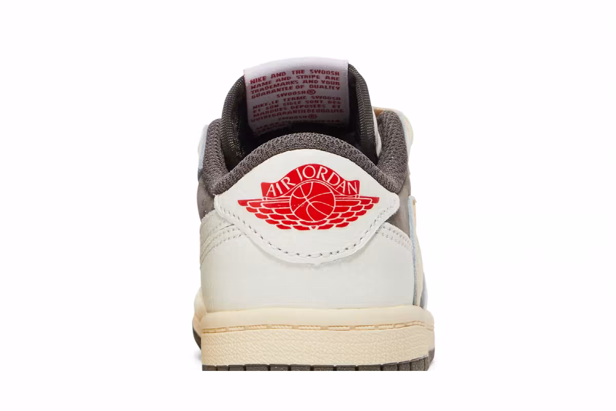 Travis Scott x Air Jordan 1 Low OG TD Reverse Mocha, view 8