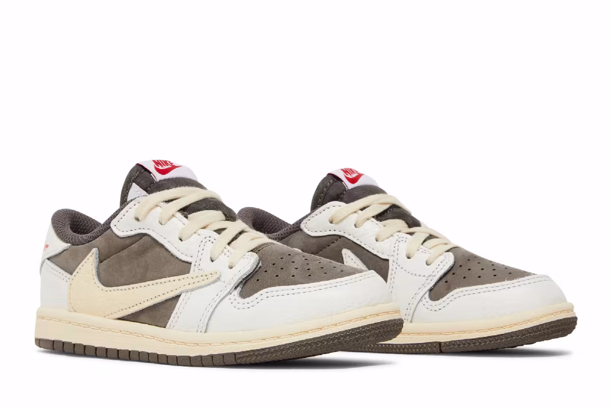 Travis Scott x Air Jordan 1 Low OG TD Reverse Mocha, view 9