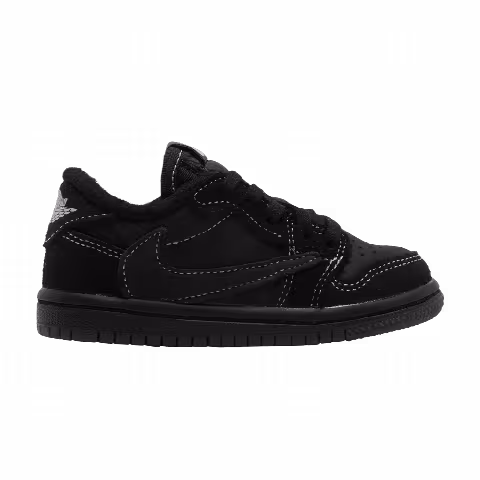 Travis Scott x Air Jordan 1 Retro Low OG SP TD 'Black Phantom'
