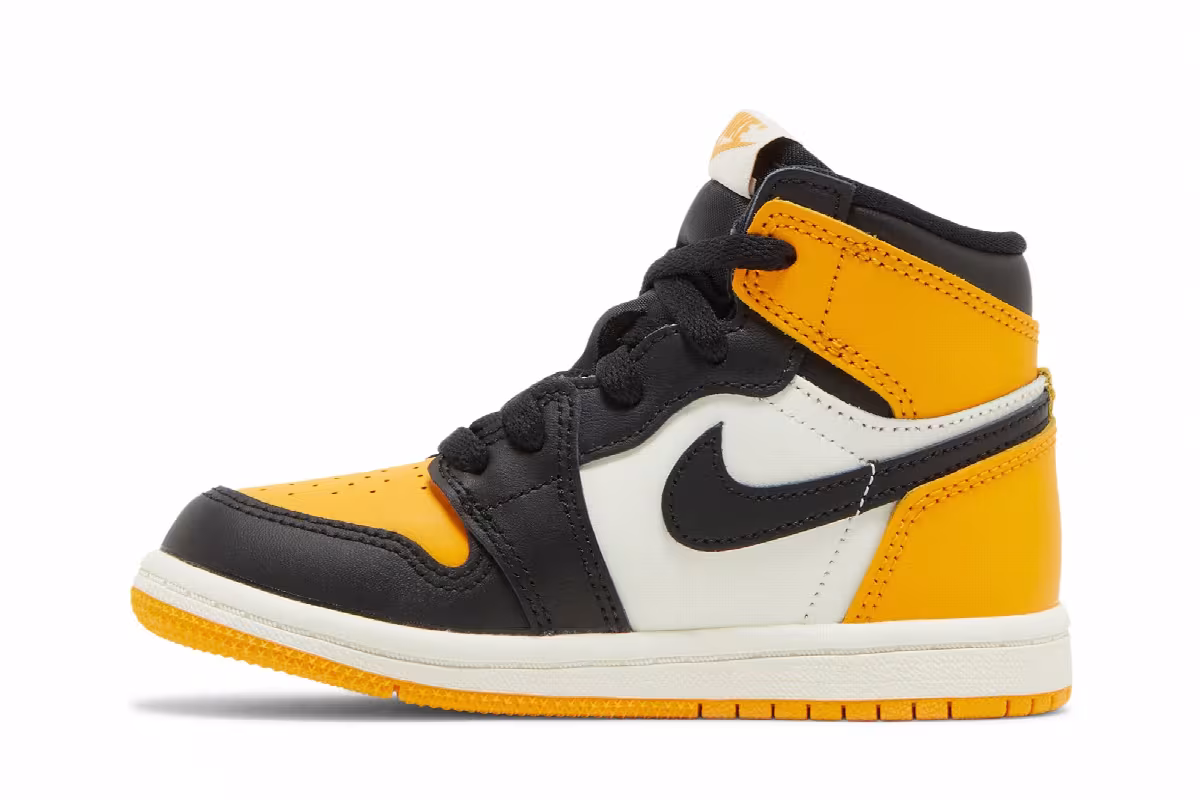 Air Jordan 1 High OG TD Yellow Toe, view 4