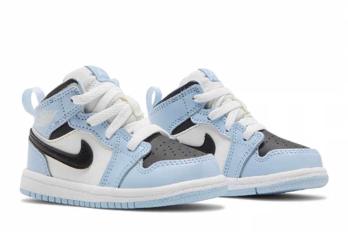 Air Jordan 1 Mid TD Ice Blue, view 9