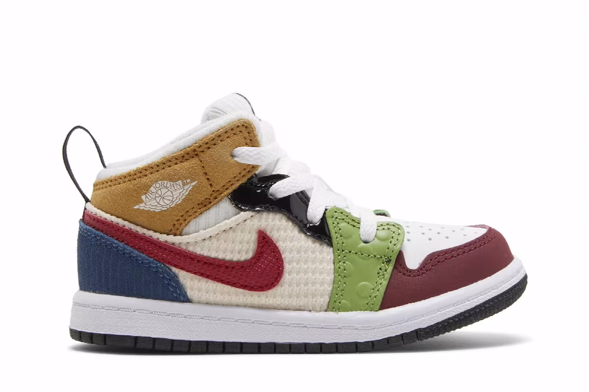 Air Jordan 1 Mid SE TD Messy Room, view 2