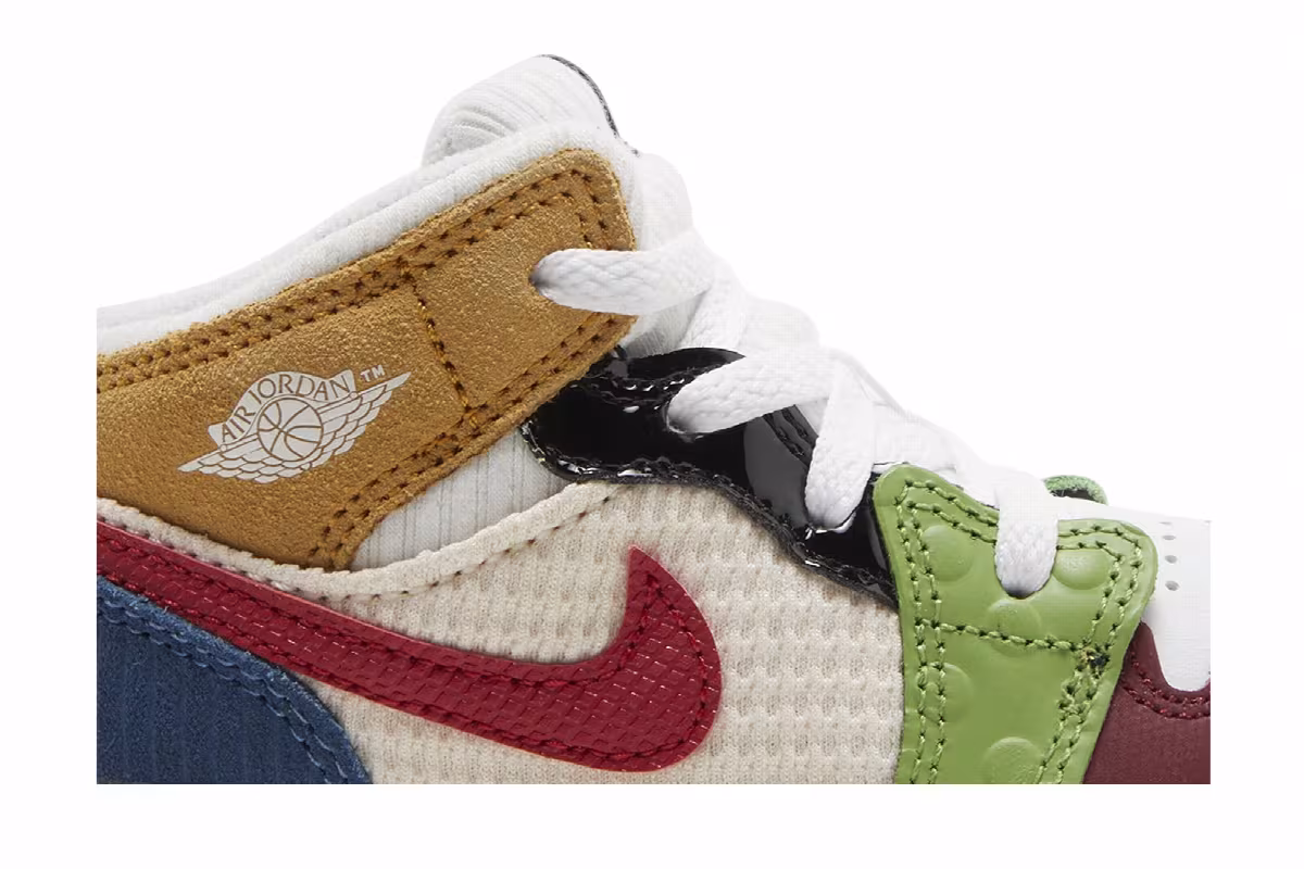 Air Jordan 1 Mid SE TD Messy Room, view 3
