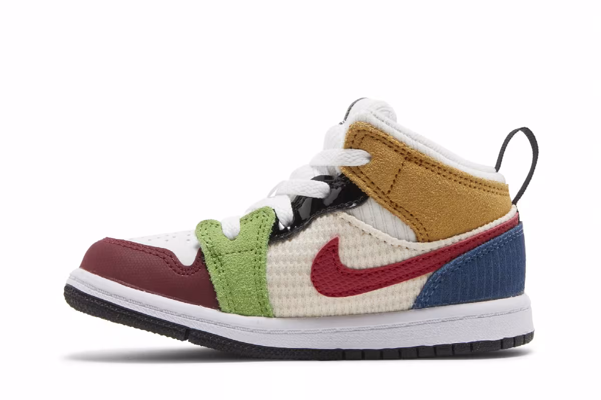 Air Jordan 1 Mid SE TD Messy Room, view 4