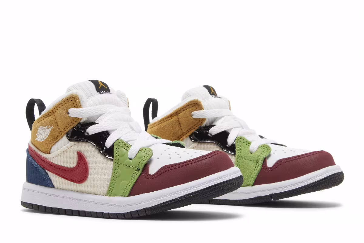 Air Jordan 1 Mid SE TD Messy Room, view 9