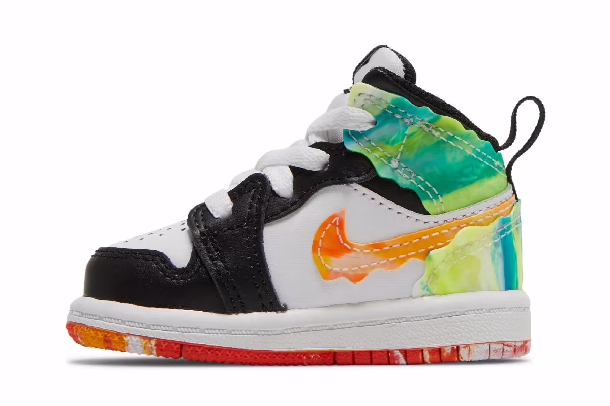 Air Jordan 1 Mid SE TD Drip, view 4