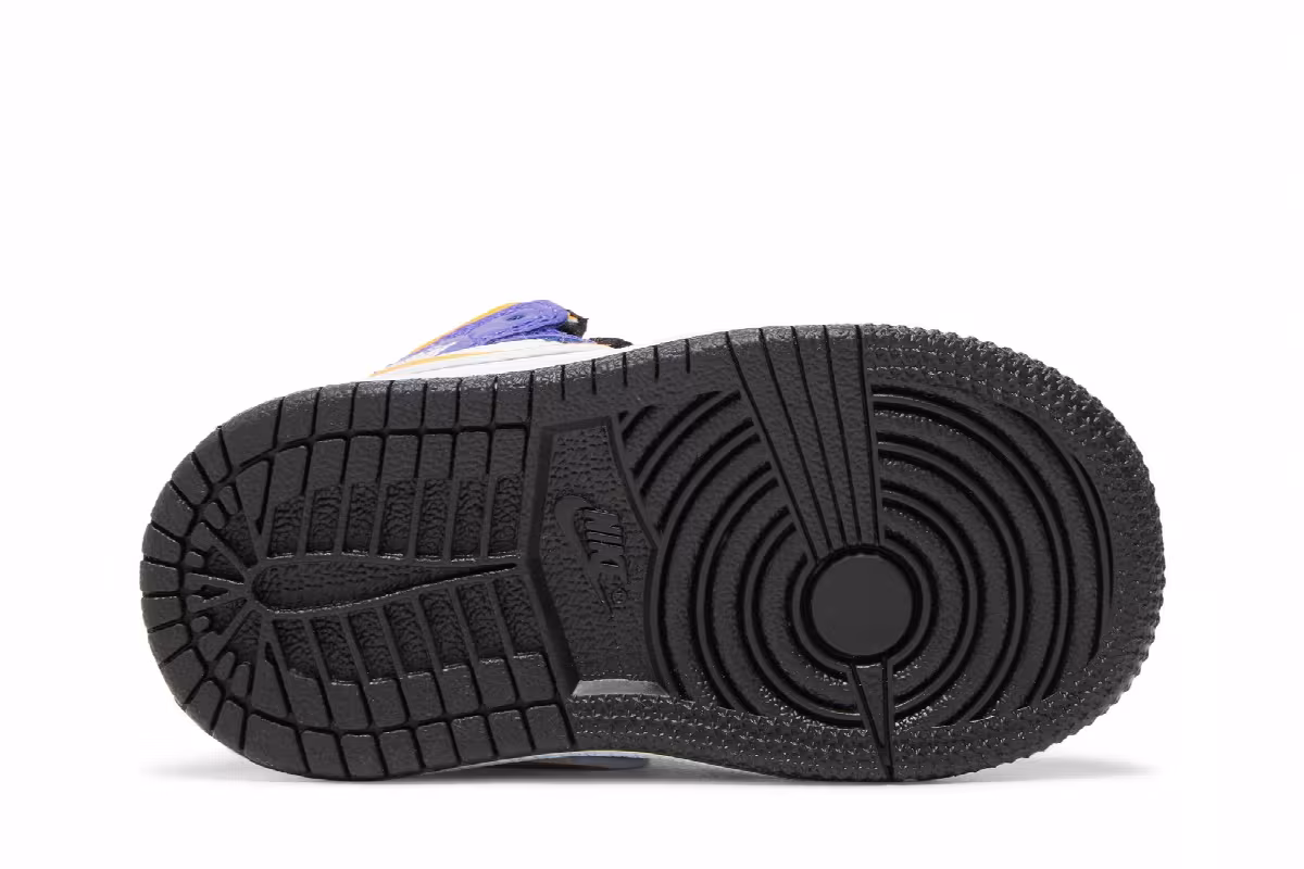 Air Jordan 1 Mid TD Lakers, view 5