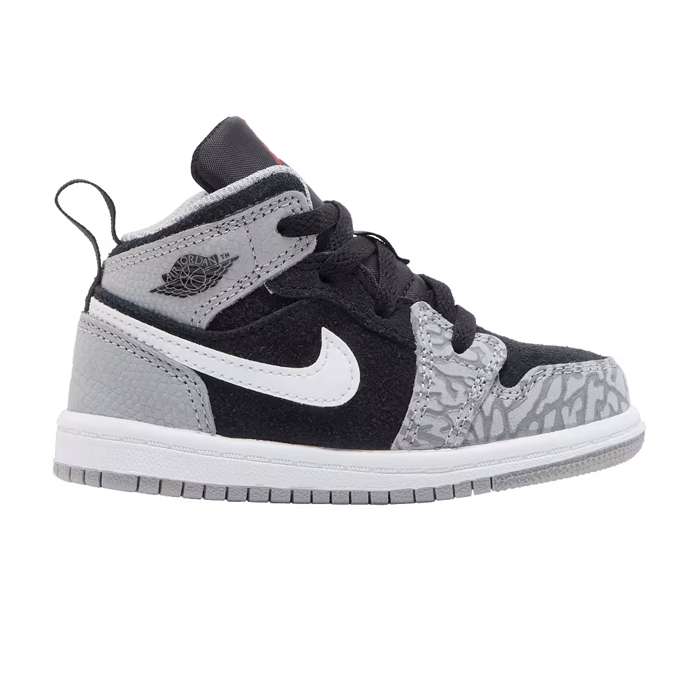 Air Jordan 1 Mid SE TD Elephant Toe
