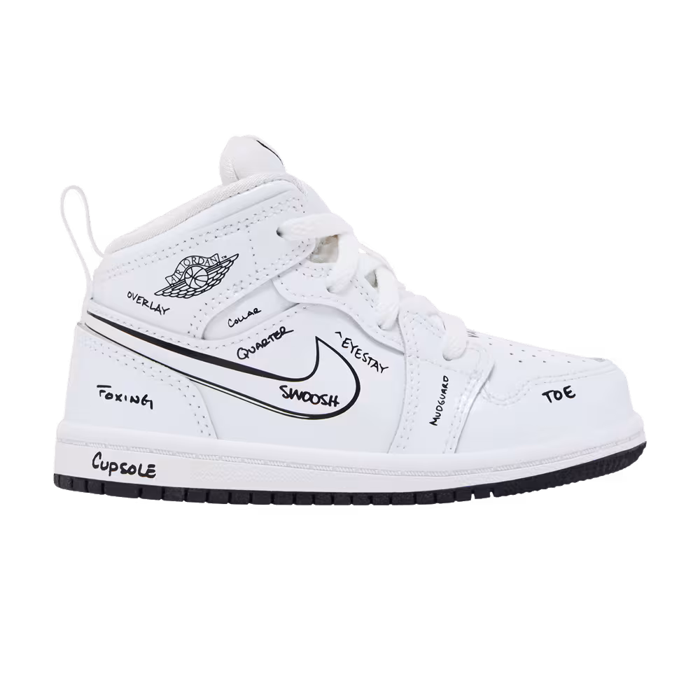 Air Jordan 1 Mid TD Schematic