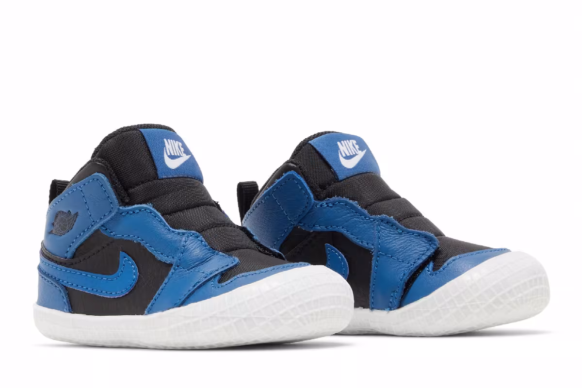 Air Jordan 1 Crib Bootie Dark Marina Blue, view 9