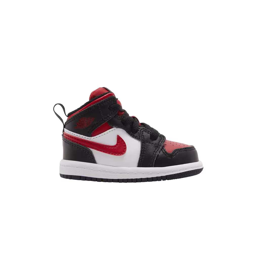Air Jordan 1 Mid TD Black Fire Red