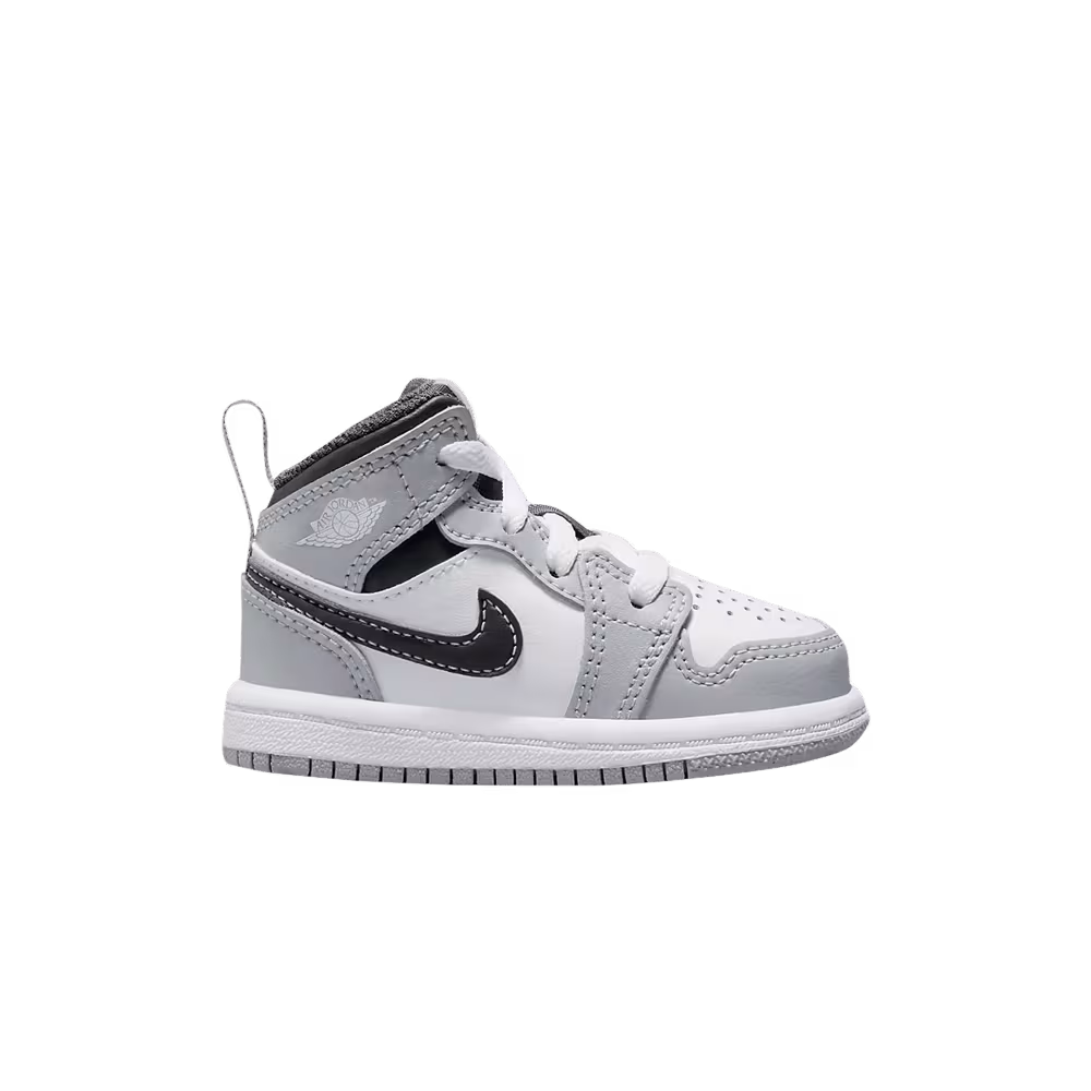 Air Jordan 1 Mid TD Light Smoke Grey