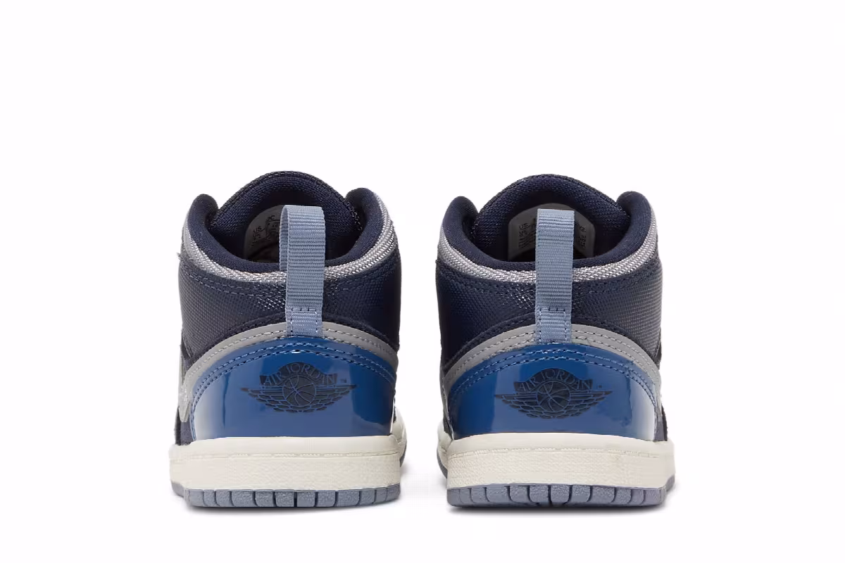 Air Jordan 1 Mid SE Craft TD Inside Out - Obsidian, view 7
