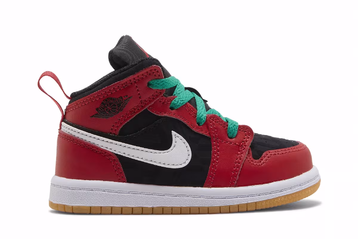 Air Jordan 1 Mid SE TD Christmas, view 2