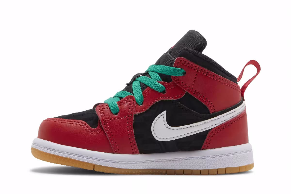 Air Jordan 1 Mid SE TD Christmas, view 4