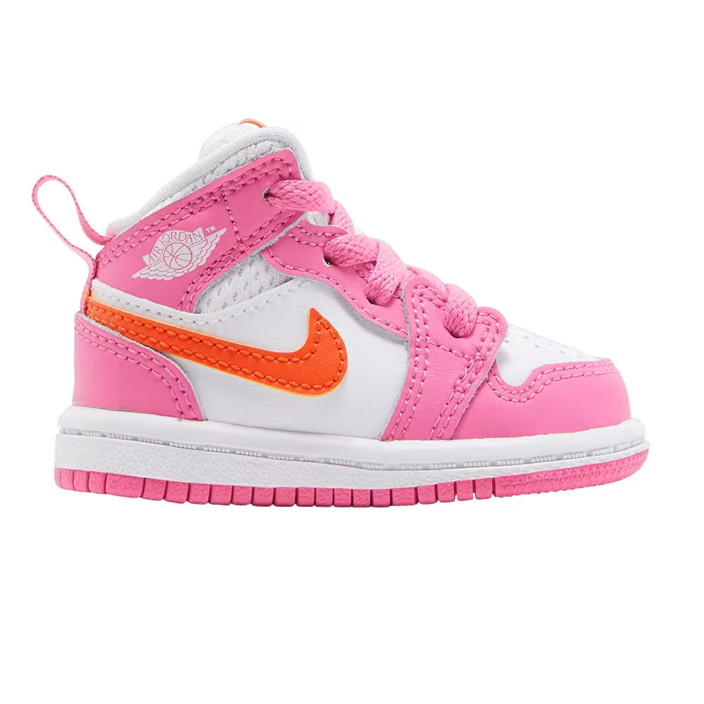 Air Jordan 1 Mid TD Pinksicle Orange