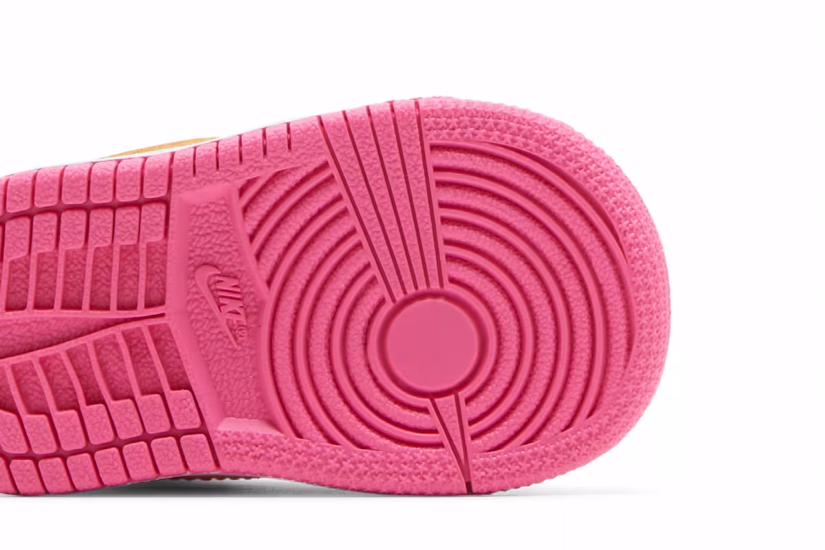 Air Jordan 1 Mid TD Pinksicle Orange, view 6