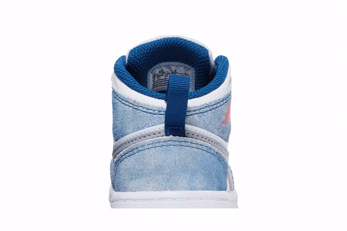 Air Jordan 1 Mid SE TD French Blue, view 8