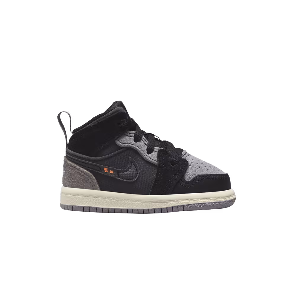 Air Jordan 1 Mid SE Craft TD Inside Out - Black