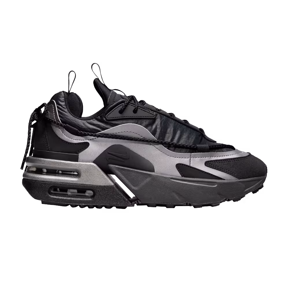Nike Women's Air Max Furyosa Black Metallic Dark Grey