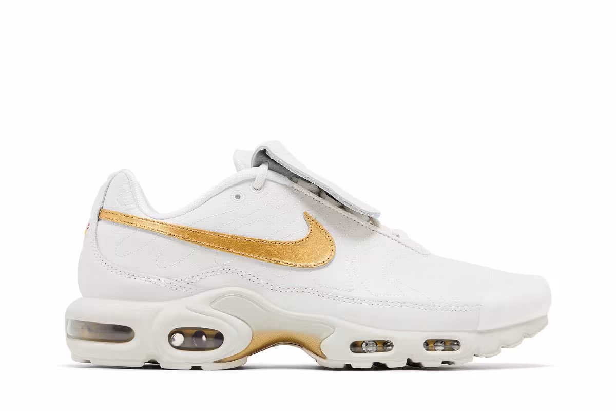 Nike Air Max Plus Tiempo Phantom Metallic Gold, view 2