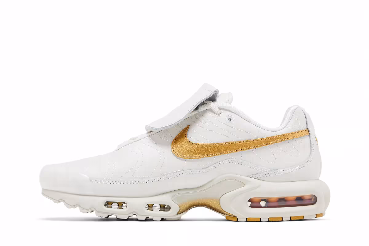 Nike Air Max Plus Tiempo Phantom Metallic Gold, view 4
